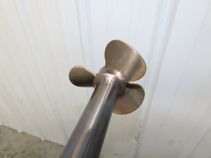 Lightnin SPX Flow X1S50 Flanged Tank Mixer Agitator 4"x 38" Impeller CW .5Hp 3PH