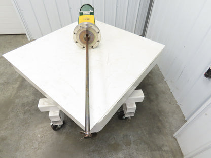 Lightnin SPX Flow X1S50 Flanged Tank Mixer Agitator 4"x 38" Impeller CW .5Hp 3PH