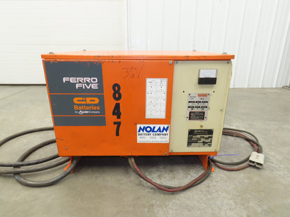 Allied FP18HK1000 AutoReg Forklift Battery Charger 36V 185A 1000-1500Ah 480V 3Ph