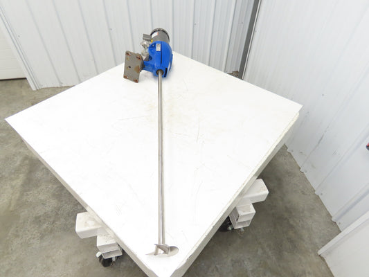 Cleveland RH-3 Clamp Tank Mixer Agitator 4.5"x 43" Impeller .5Hp 230/460V 3PH