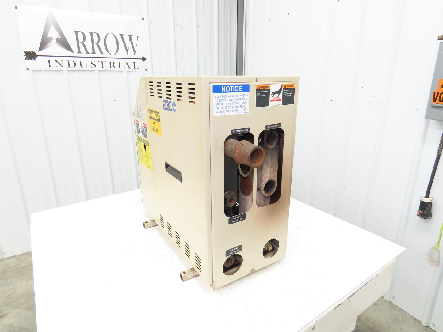 AEC TCU300 Temperature Control Unit 18kw Heating 3Hp 480V 3Ph Parts Only