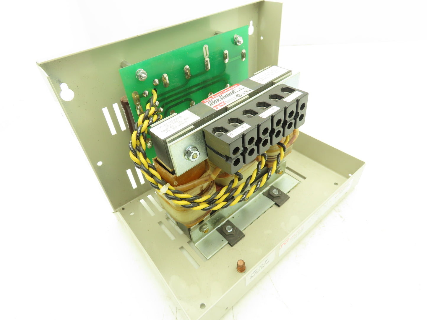 Trans-Coil Inc KLC35B KLR Line Reactor 600VAC 35Amp dV/DtGuard