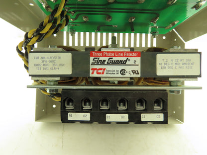 Trans-Coil Inc KLC35B KLR Line Reactor 600VAC 35Amp dV/DtGuard