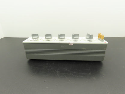 General Radio USA 1433-T Gen Rad Decade Resistor 5 Dial 1 Kiloohm