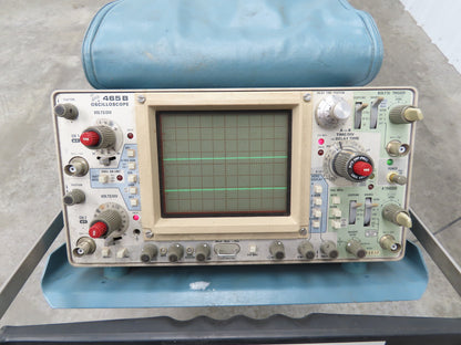 Tektronix Oscilloscope Digital Multimeter Module Probes 200C Cart Scope Mobile