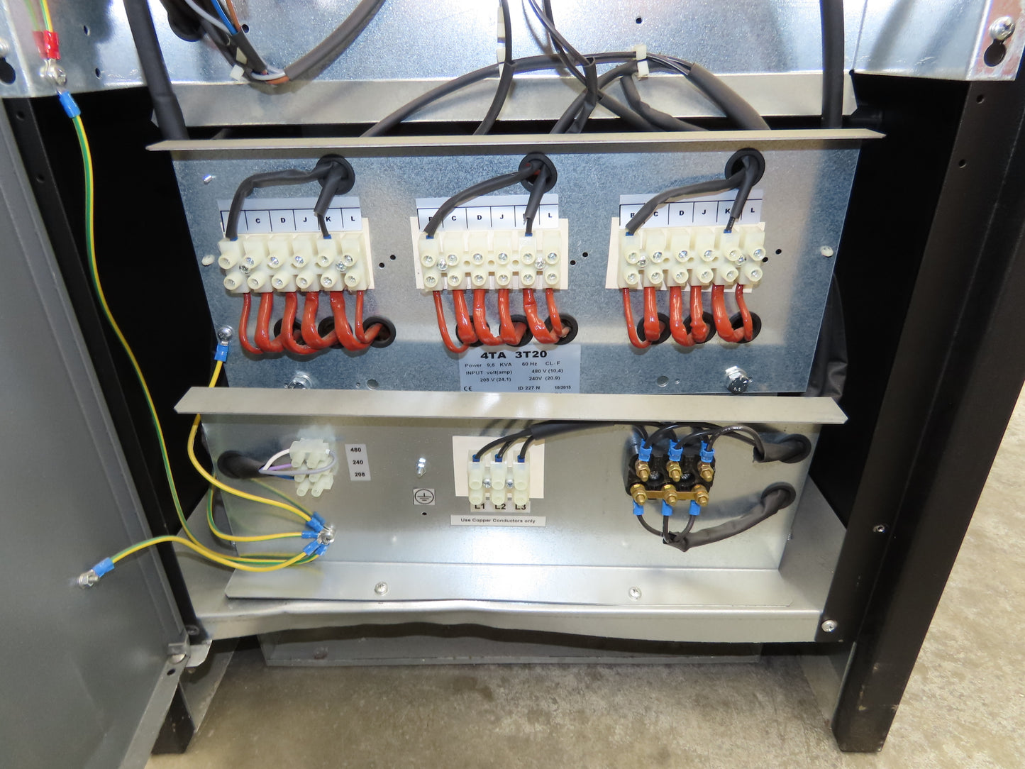 A.T.I.B. Elettronica Forklift Battery Charger 36V 200A 990-1432Ah 480VAC 3Ph