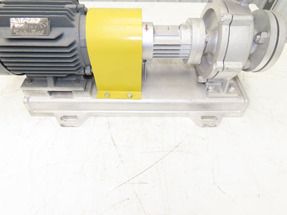 Lezq Siemens 40-25-160 Centrifugal Pump 167L/Min 3Hp 480V 3PH 90L Metric Flanged