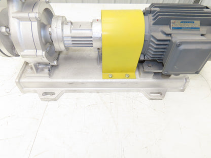 Lezq Siemens 40-25-160 Centrifugal Pump 167L/Min 3Hp 480V 3PH 90L Metric Flanged