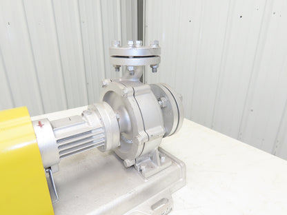 Lezq Siemens 40-25-160 Centrifugal Pump 167L/Min 3Hp 480V 3PH 90L Metric Flanged
