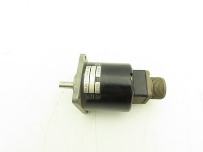 Litton 70LDBI-250-1-1-0 Rotary Encoder 3/8" Shaft 10 Pin Connector