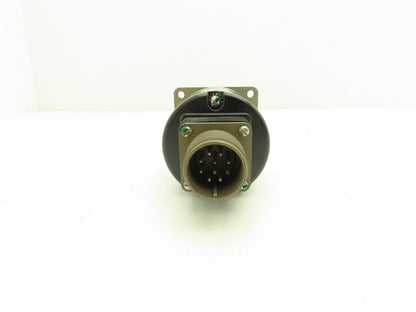 Litton 70LDBI-250-1-1-0 Rotary Encoder 3/8" Shaft 10 Pin Connector