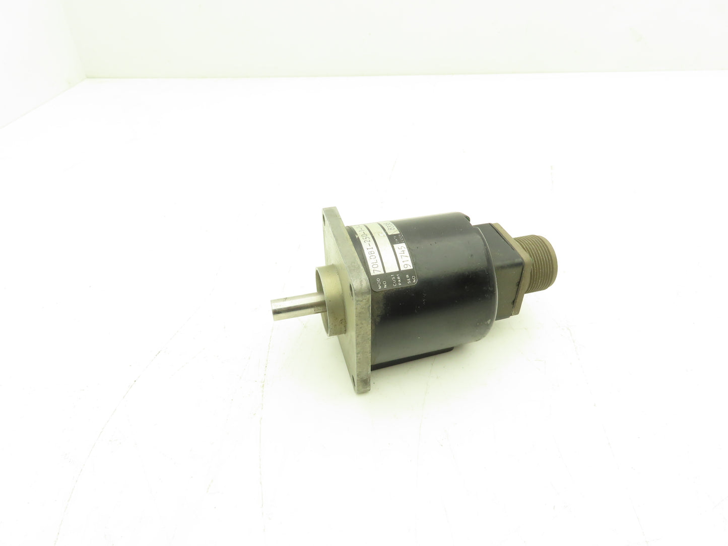 Litton 70LDBI-250-1-1-0 Rotary Encoder 3/8" Shaft 10 Pin Connector