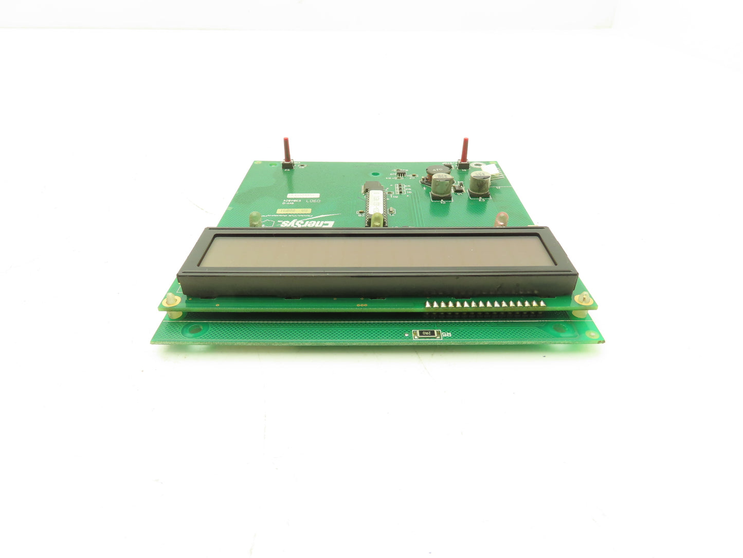 EnerSys X1060-06-WHFD-1 REV C Printed Circuit Board PCB LCD Display Push Button