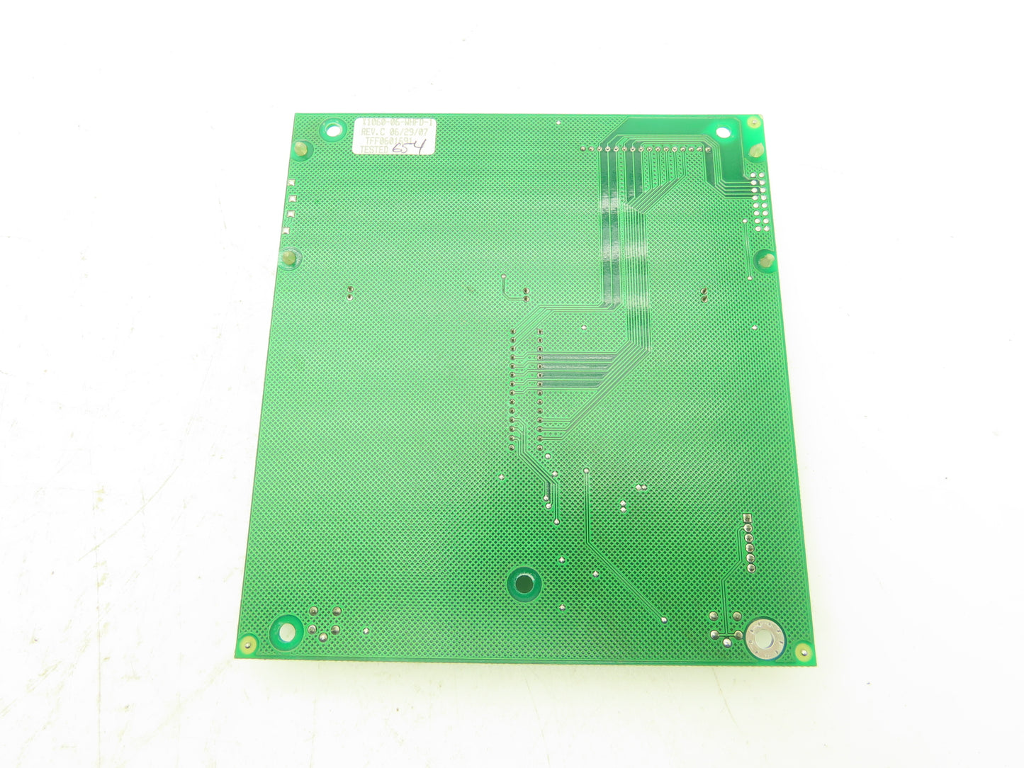 EnerSys X1060-06-WHFD-1 REV C Printed Circuit Board PCB LCD Display Push Button