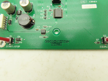 EnerSys X1060-06-WHFD-1 REV C Printed Circuit Board PCB LCD Display Push Button