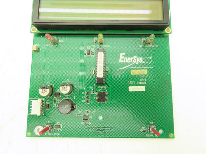 EnerSys X1060-06-WHFD-1 REV C Printed Circuit Board PCB LCD Display Push Button