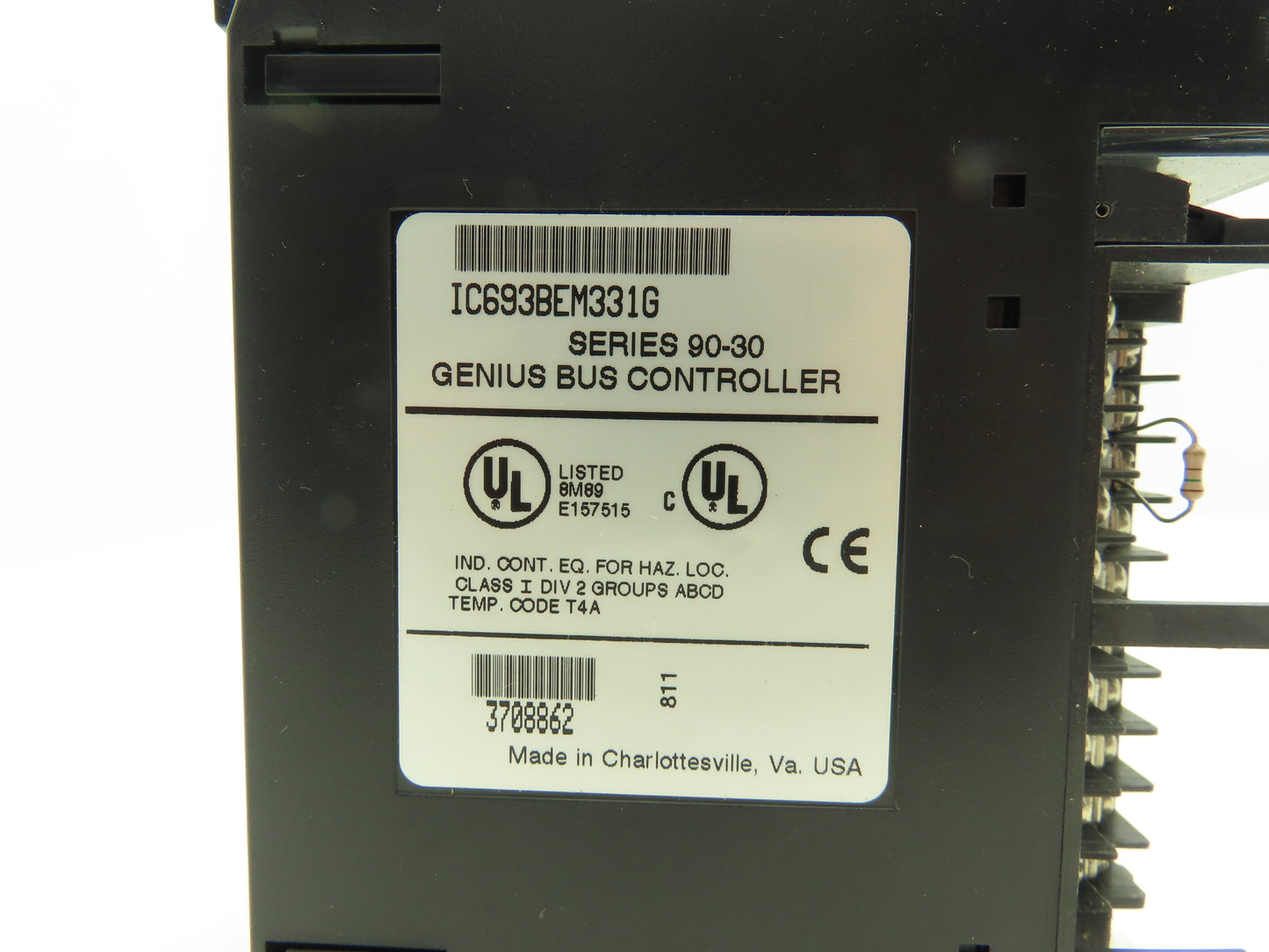 GE Fanuc IC693BEM331G Genius PLC Bus Controller Module Series 90-30