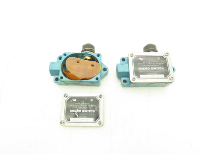 Micro Switch BAF1-2RN-RH Limit Switch Top Plunger Actuator Lot of 2