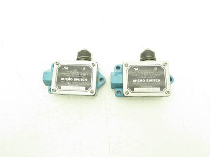 Micro Switch BAF1-2RN-RH Limit Switch Top Plunger Actuator Lot of 2