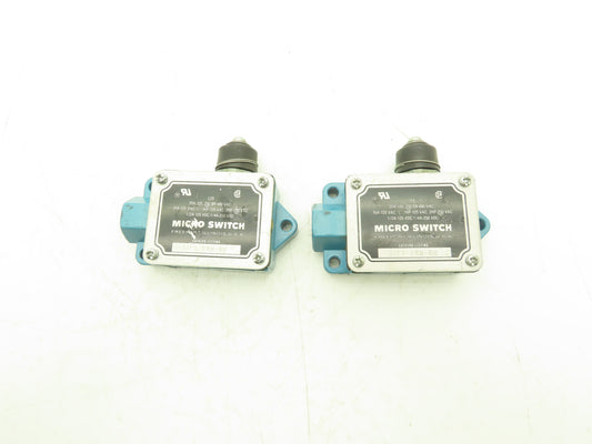 Micro Switch BAF1-2RN-RH Limit Switch Top Plunger Actuator Lot of 2