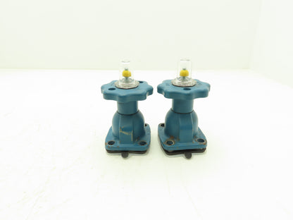 ITT Dia-Flo 1" Valve Operator Bonnet Handwheel w/Diaphragm  Lot of 2