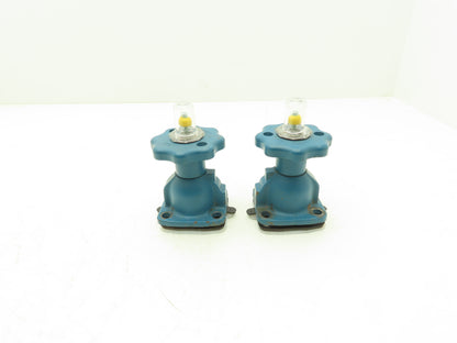 ITT Dia-Flo 1" Valve Operator Bonnet Handwheel w/Diaphragm  Lot of 2