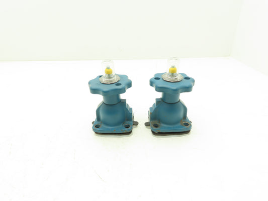 ITT Dia-Flo 1" Valve Operator Bonnet Handwheel w/Diaphragm  Lot of 2