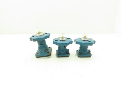 ITT Dia-Flo 1/2" 3/4" Valve Operator Bonnet Handwheel w/Diaphragm  Lot of 3