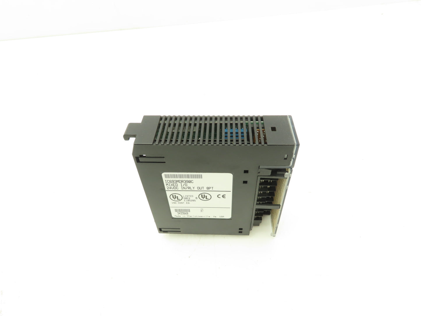 GE Fanuc IC693MDR390C Genius PLC Mixed I/O Module 24VDC 8 Point Series 90-30