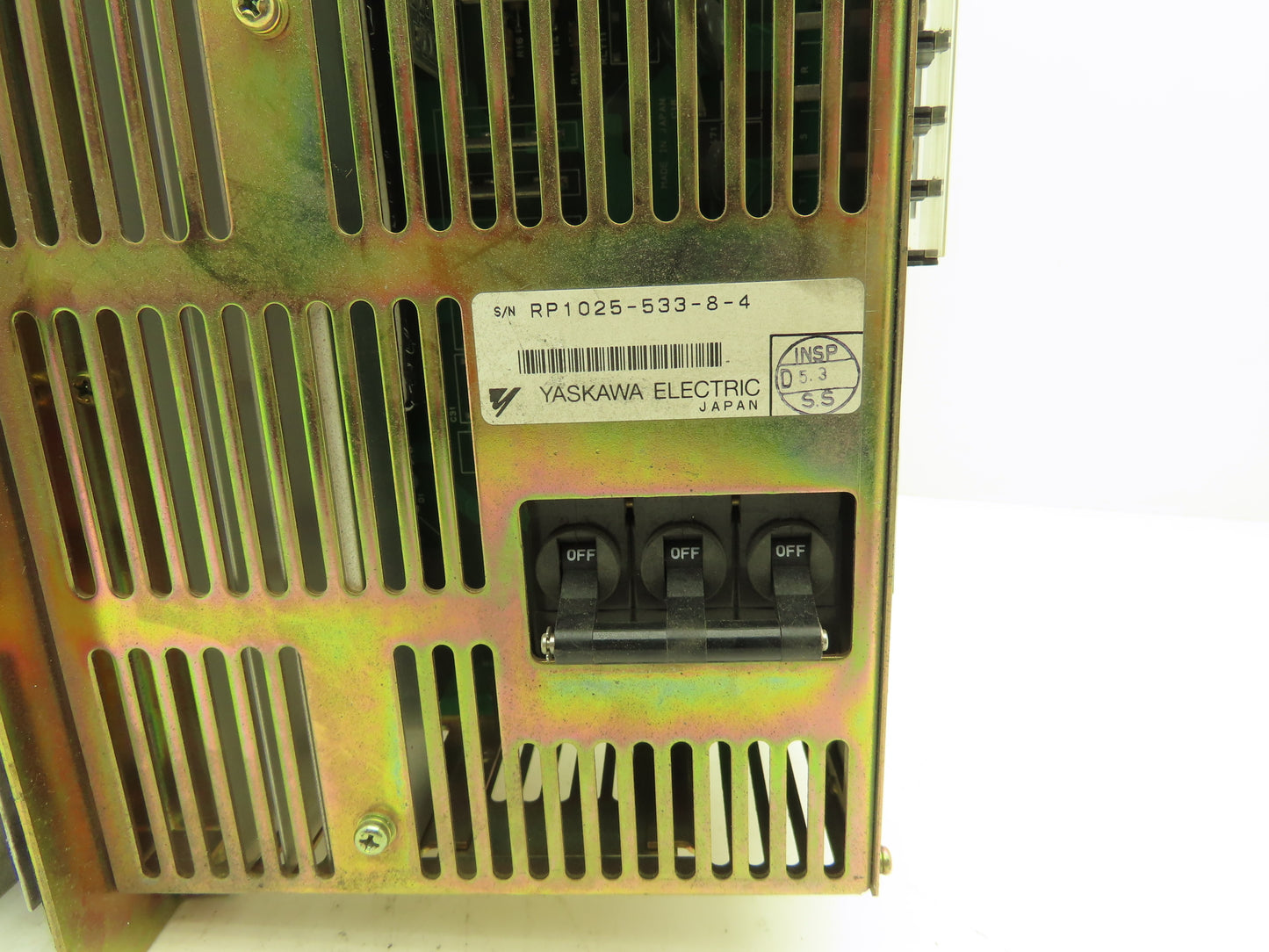 Yaskawa CACR-IR 020202F B P00 A04 Servopack Servo Motor Drive Controller