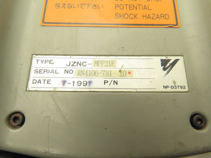 Yaskawa JZNC-MPP21E Motoman Yasnac MRC Robot Teach Pendant