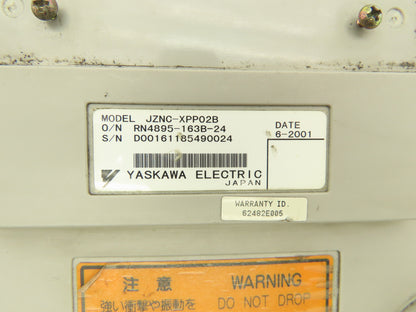 Yaskawa JZNC-XPP02B Yasnac XRC Hand-Held Teach Pendant For Motoman Robot