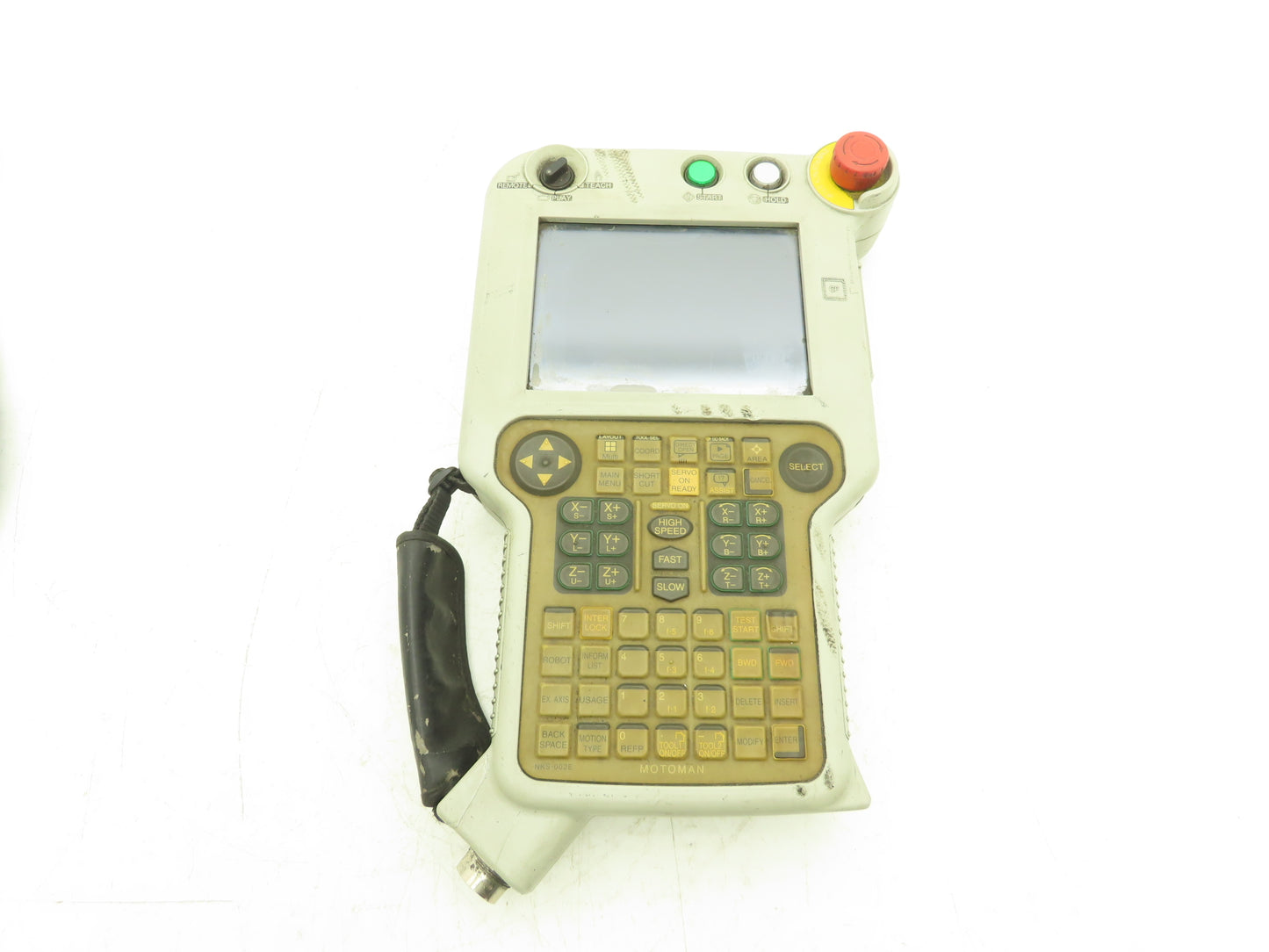 Yaskawa JZRCR-NPP01-1 Hand-Held Teach Pendant For Motoman Robot