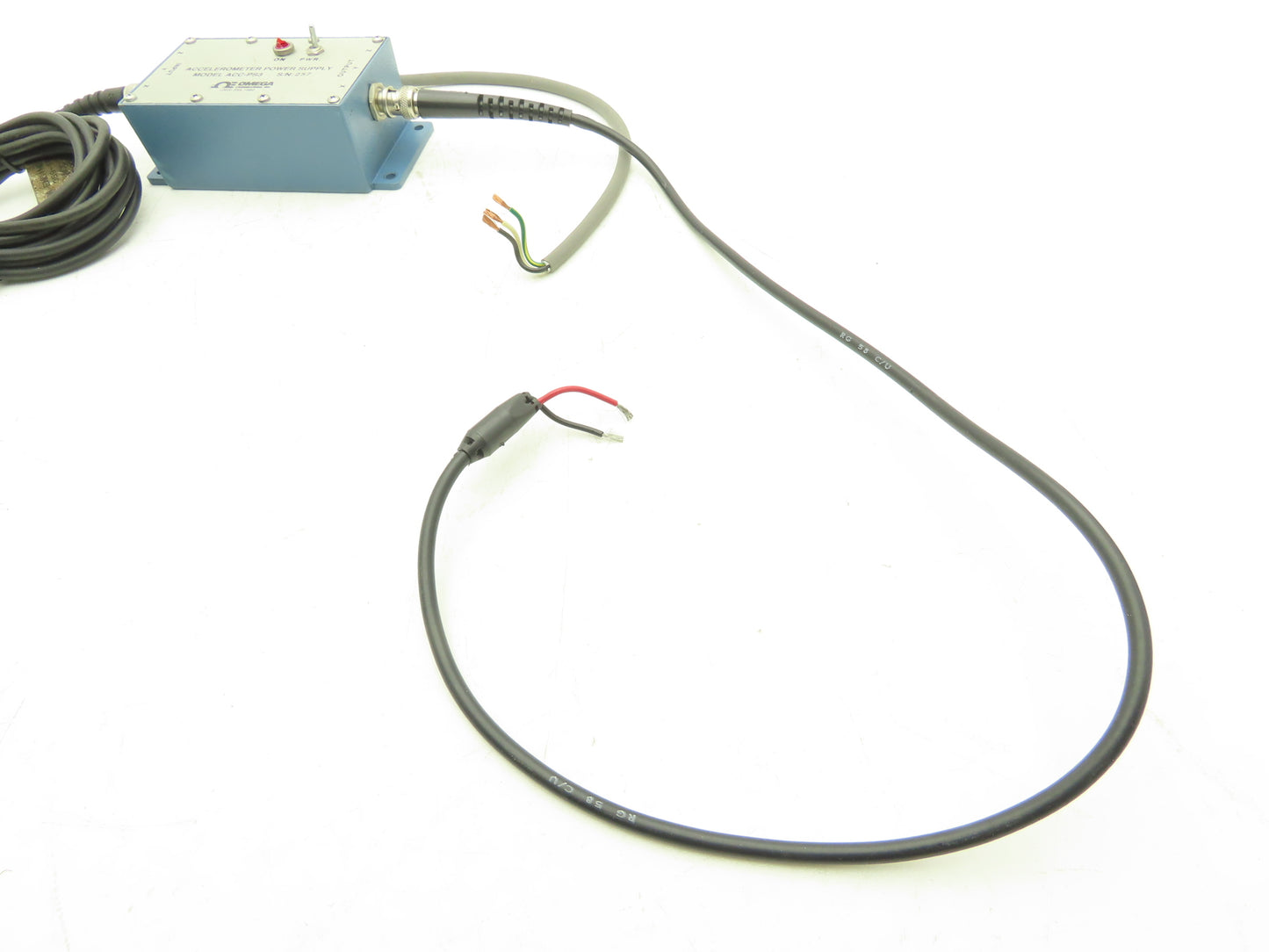 Omega Engineering ACC-PS3 Accelerometer Power Supply Module With Cord 359-1660