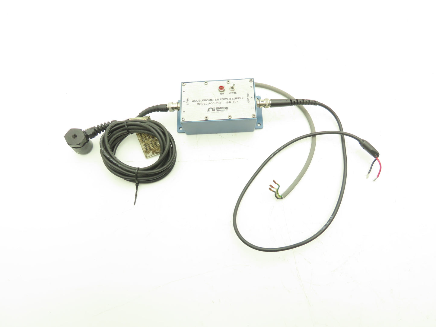 Omega Engineering ACC-PS3 Accelerometer Power Supply Module With Cord 359-1660