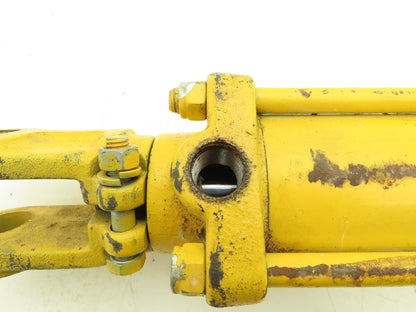 Hydraulic Cylinder 3" Bore x 12" Stroke Clevis Mt  Yoke 1" Bore 1/2" NPT