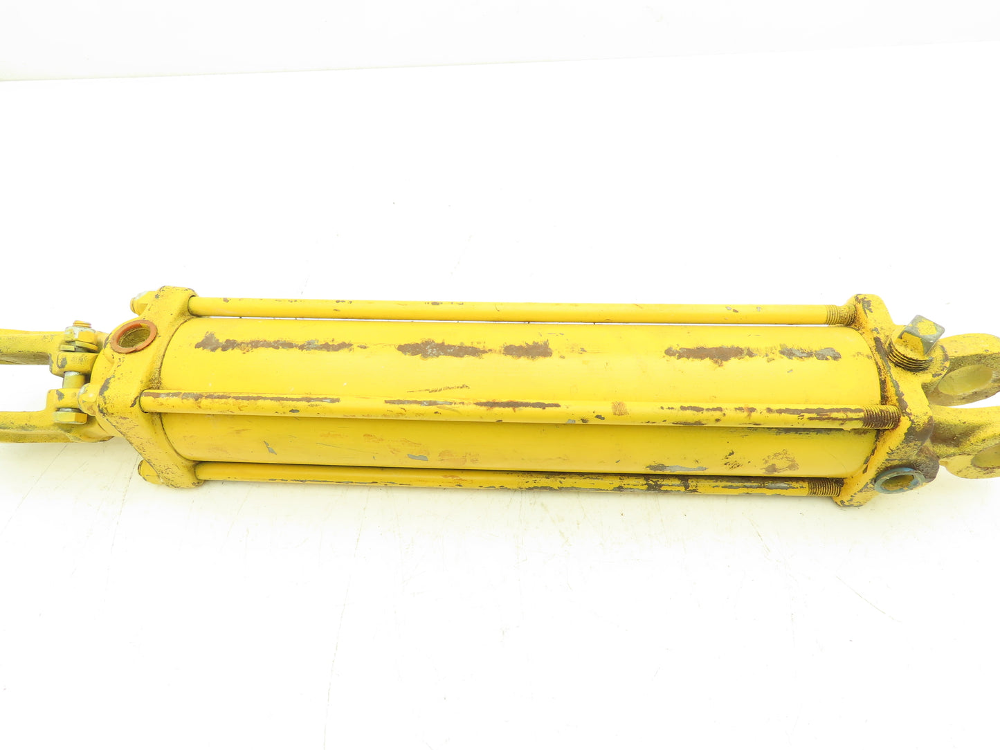 Hydraulic Cylinder 3" Bore x 12" Stroke Clevis Mt  Yoke 1" Bore 1/2" NPT