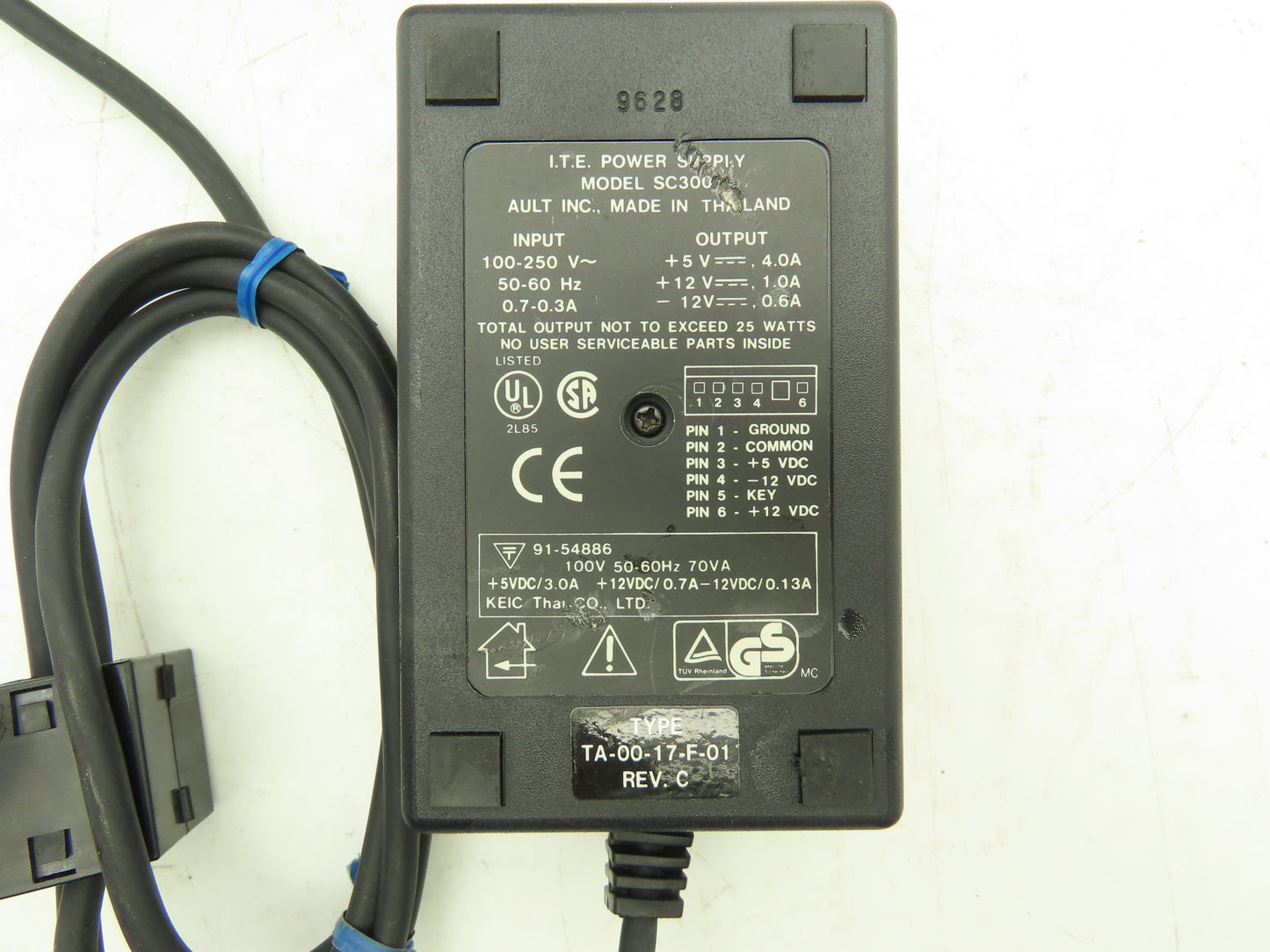 AFE Technologies 320T-BC HMI Datapanel Control Panel 6 Button 120VAC