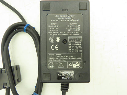 AFE Technologies 320T-BC HMI Datapanel Control Panel 6 Button 120VAC
