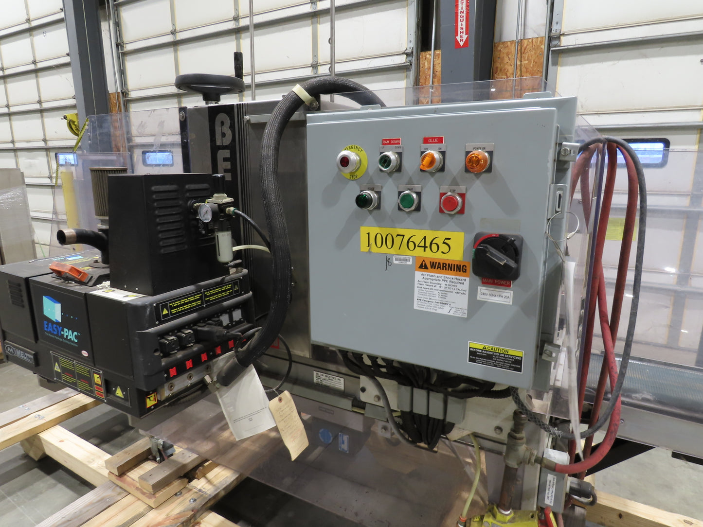 BEL Belcor 270 Easy Pac Automatic Hot Melt Glue Top Case Sealer 240V 1PH