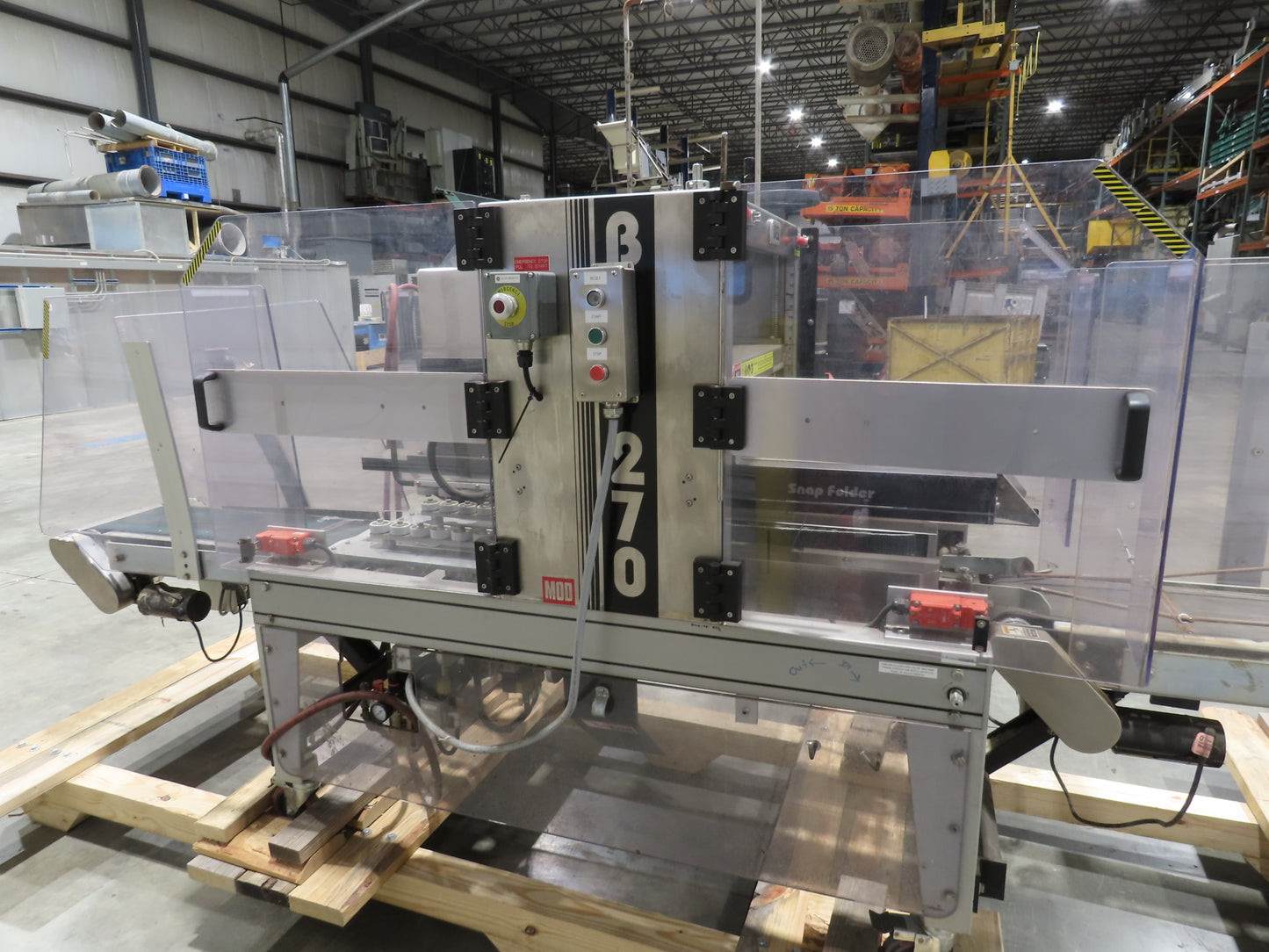 BEL Belcor 270 Easy Pac Automatic Hot Melt Glue Top Case Sealer 240V 1PH