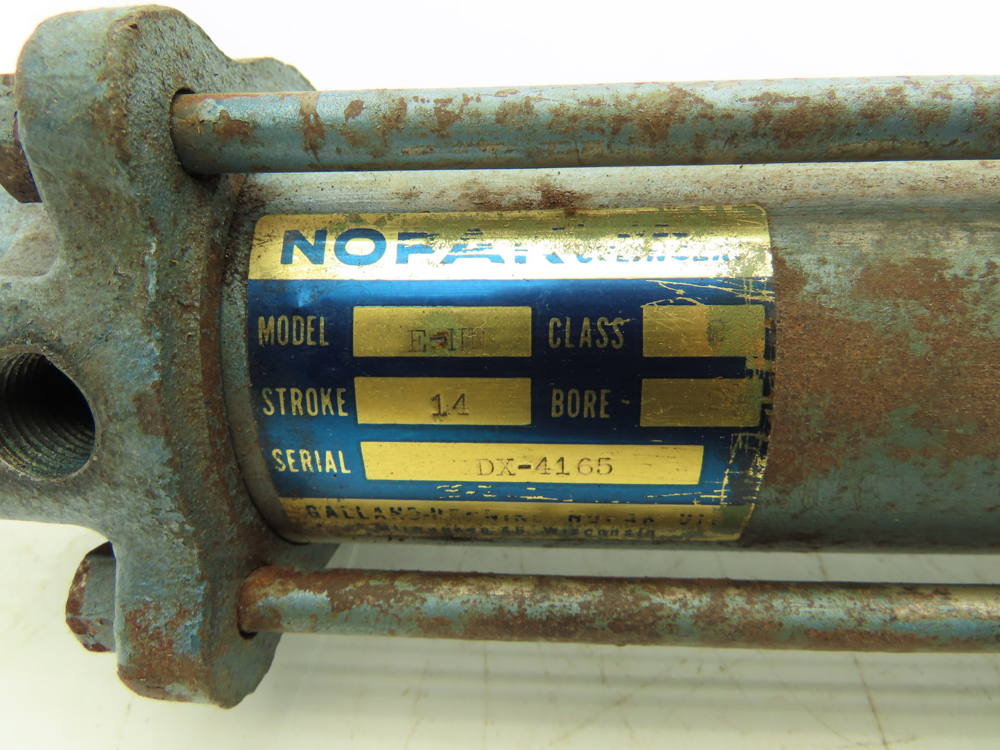 Nopak E-NN Hydraulic Cylinder 2" Bore x 14" Stroke 3/4" Rod Clevis Mount