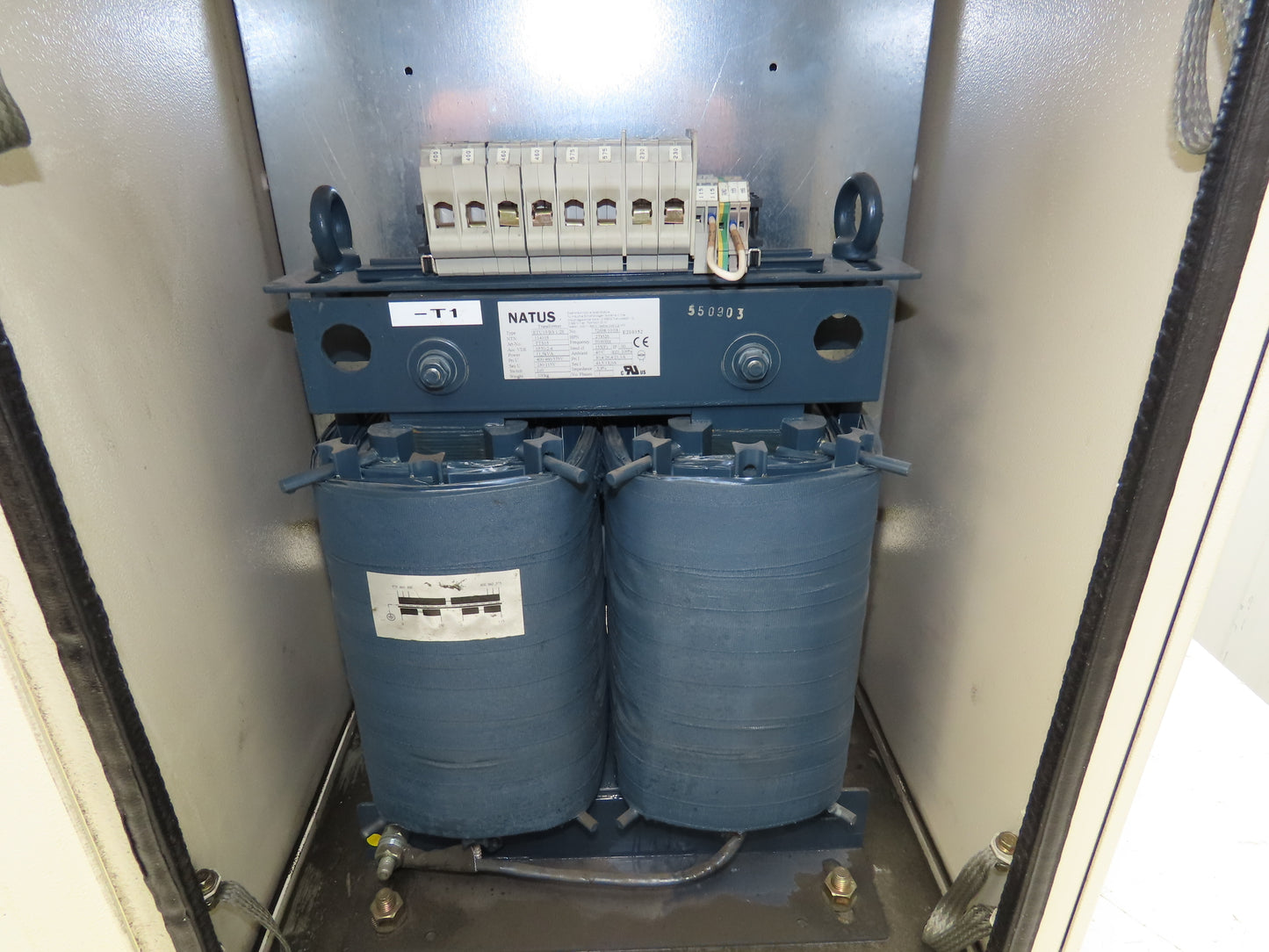 Natus Step-Down Transformer 11.5kVA 400/460/575V 1Ph High 230/115V Low Enclosed