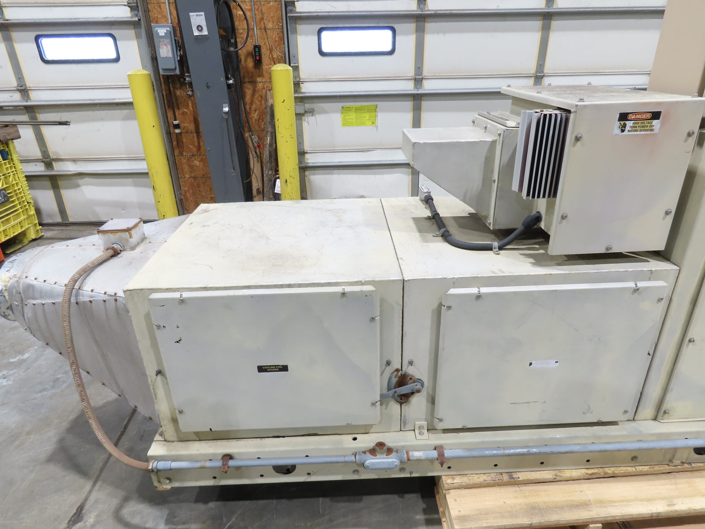 Munters HCD-600-EA-SFCPCS Desiccant Dehumidifier Cooling Unit 600 SCFM 480V