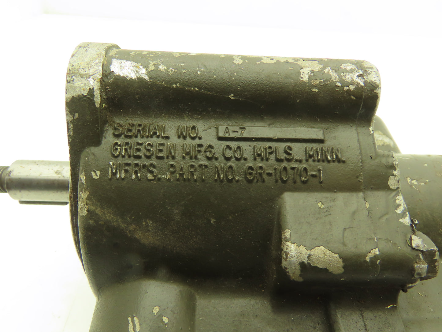 Gresen GR-1070-1 Hydraulic Pump 25GPM @100PSI 3/4" Shaft x1-3/8"