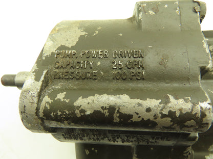 Gresen GR-1070-1 Hydraulic Pump 25GPM @100PSI 3/4" Shaft x1-3/8"