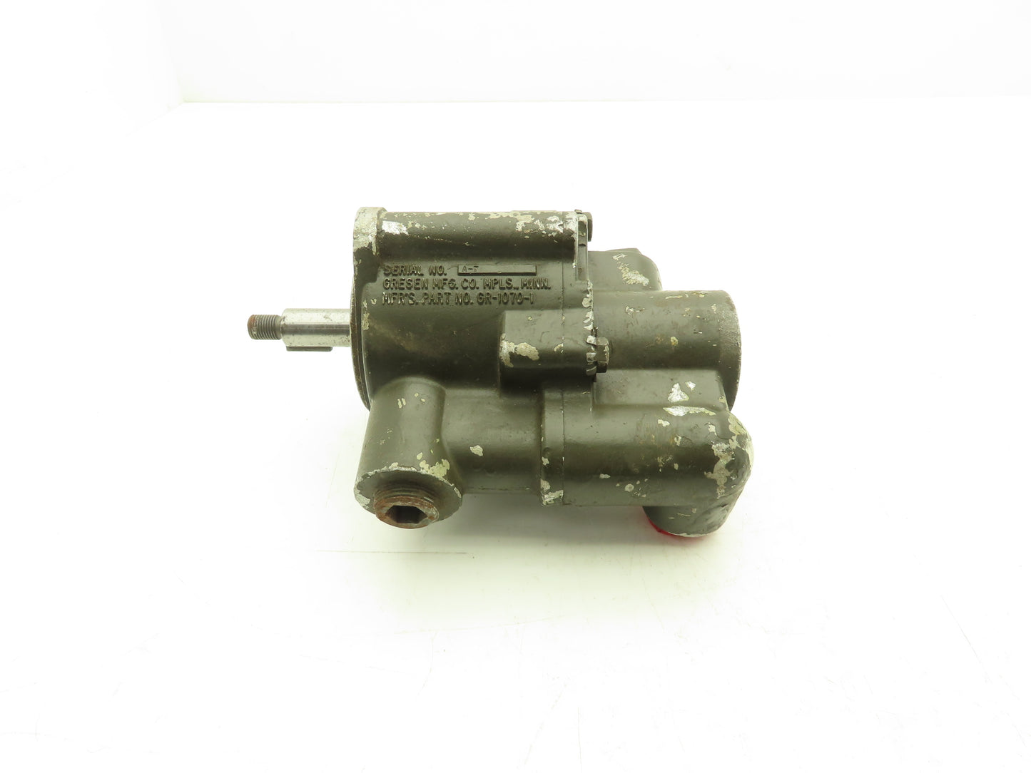 Gresen GR-1070-1 Hydraulic Pump 25GPM @100PSI 3/4" Shaft x1-3/8"