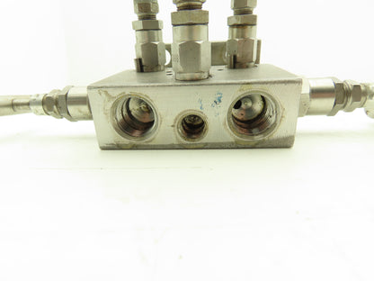 Century Valve CM1051F49CDG 5 Valve Differential Pressure Manifold 1/2" NPT SST