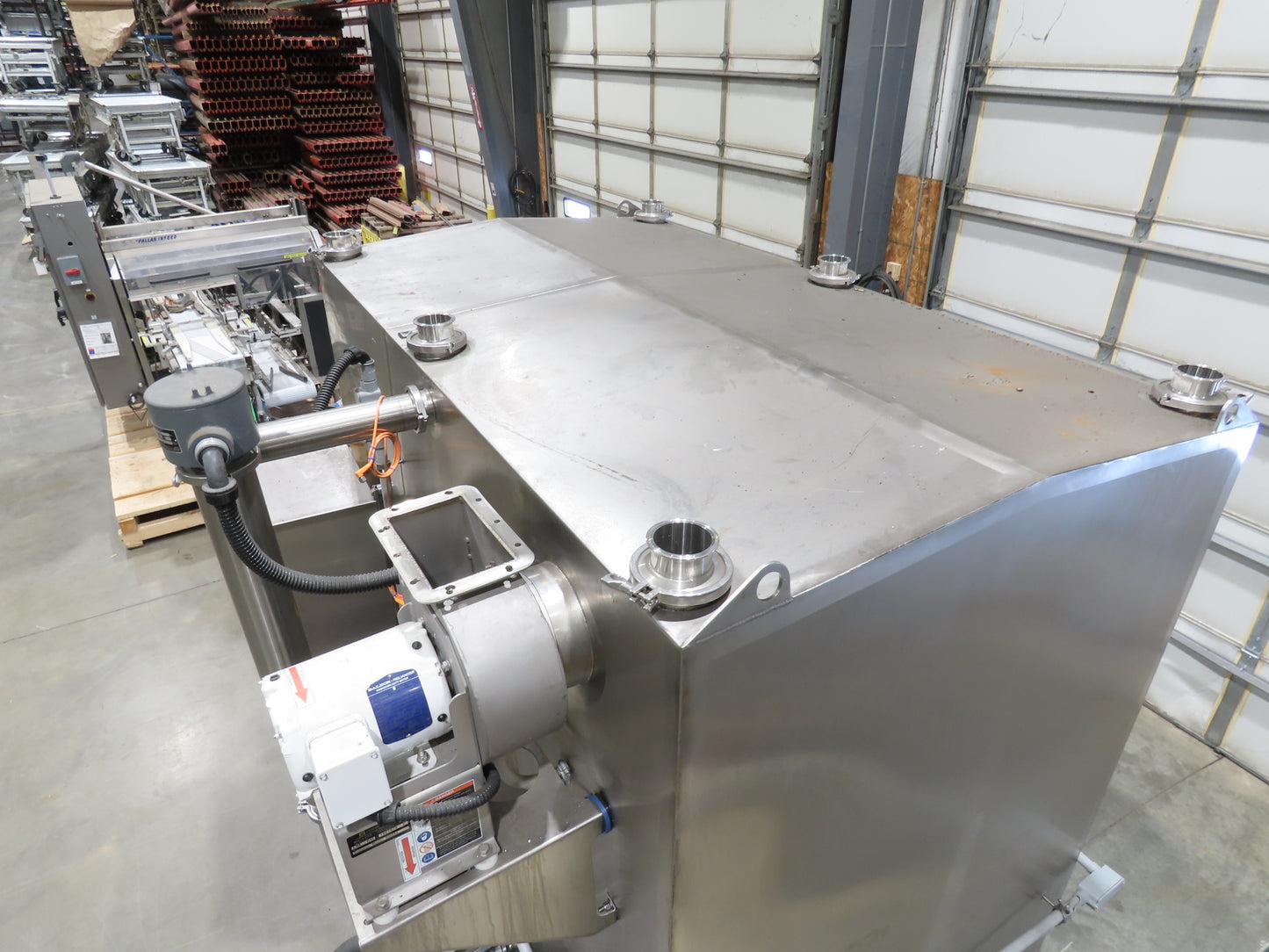 Sani-Matic Sanicab P365 Stainless Food Grade Heated Cabinet Washer 20Hp 480V 3PH