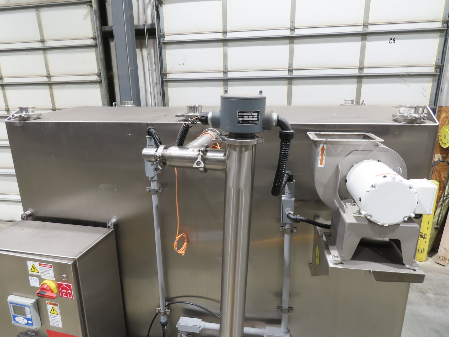 Sani-Matic Sanicab P365 Stainless Food Grade Heated Cabinet Washer 20Hp 480V 3PH